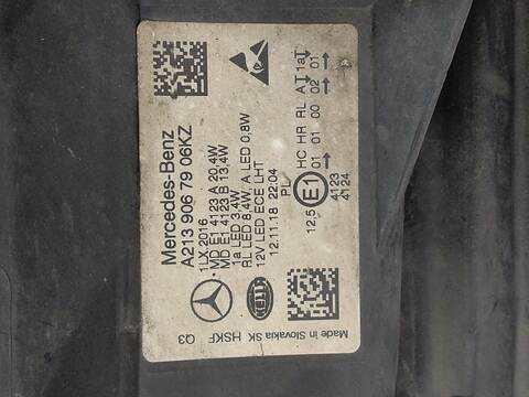 Faro Izquierdo Mercedes Clase E 220 W213 194CV 143KW