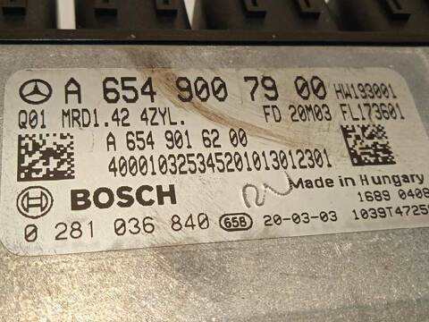 Foto 4ª: Centralita Motor ECU Mercedes Clase G 230 GLC 220 D 4MATIC 253.915) 194CV 143KW [654920] (2020)