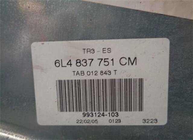 Foto 2ª: Elevalunas Eléctrico Delantero Izquierdo Seat Ibiza 1.9 COOL [1.9 LTR. - 74 KW TDI] [ATD]