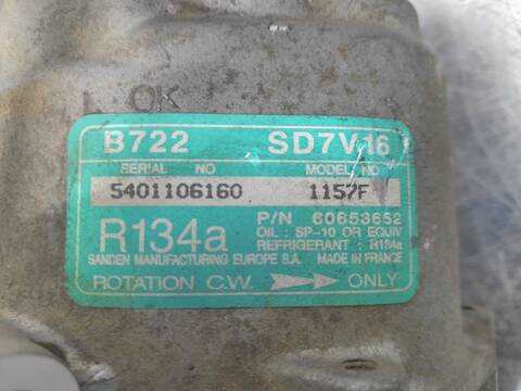 Foto 4ª: Compresor Aire Acondicionado Alfa Romeo 147 1.9 JTD DISTINCTIVE 115CV 85KW [937A2000] (2001)