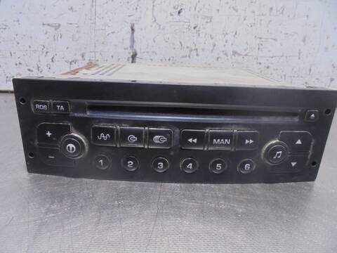 Foto 3ª: Sistema Audio Radio CD Peugeot 206 XS BERLINA 109CV 80KW [D-9HZ] (2005)