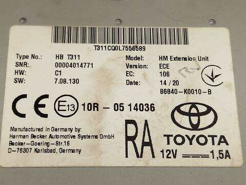 Foto 4ª: Centralita Motor ECU Toyota Rav4 2.5 HYBRID AWD AXAH54) 178CV 131KW [A25A-FXS] (2020)