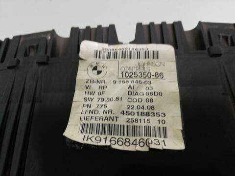 Foto 3ª: Cuadro de Instrumentos Bmw Serie 3 315 N47D20A (2008)