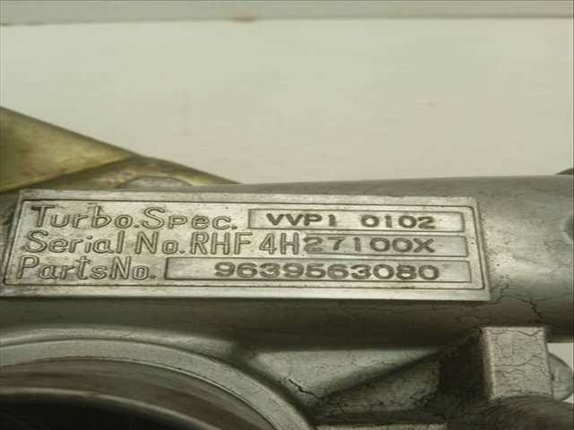 Foto 3ª: Turbocompresor Peugeot 406 2.0 HDI CAT BERLINA 90CV 66KW (2001)