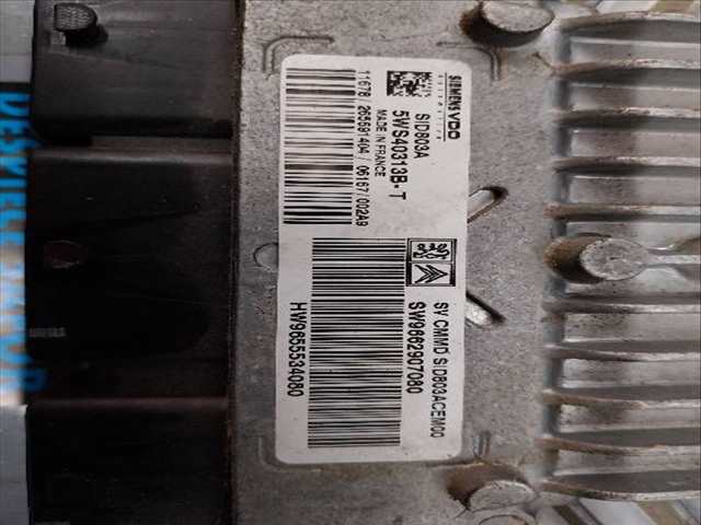 Foto 2ª: Centralita Motor ECU Peugeot 307 2.0 HDI [D-RHR] (2006)