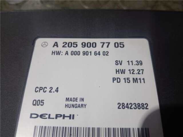 Foto 3ª: Centralita Cambio Automatico Mercedes Clase C 160 2.1 C 220 D (205.304) [2.1 LTR. - 125 KW CDI CAT] [651.921]