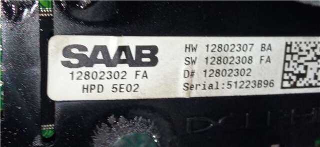 Foto 2ª: Pantalla Multifuncion Saab 9-3 1.9 TID LINEAR (I/D) [1.9 LTR. - 110 KW TID CAT] BERLINA (2003-_) [Z19DTH]