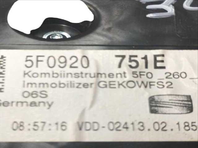 Foto 2ª: Cuadro de Instrumentos Seat Leon 1.6 TDI (2012)