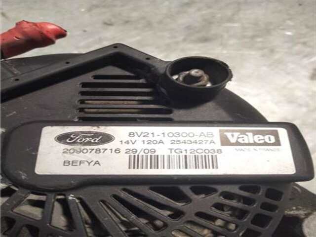 Foto 3ª: Alternador Ford Fiesta 1.6 ECONETIC [1.6 LTR. - 66 KW TDCI CAT] [HHJC]