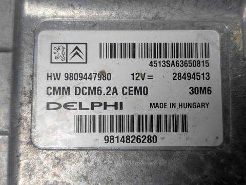 Foto 2ª: Centralita Motor ECU Peugeot 508 GT LINE 150CV 110KW (2017)