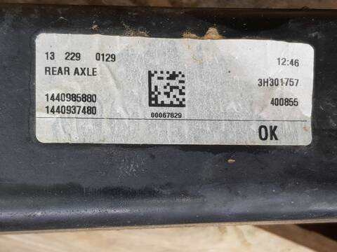 Foto 2ª: Puente Trasero Citroen Jumper 33 L2H1 BLUEHDI 140 (2006)