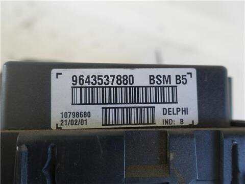 Foto 3ª: Centralita BSM Peugeot 307 1.6 16V 109CV 80KW [NFU (TU5JP4)] (2001)