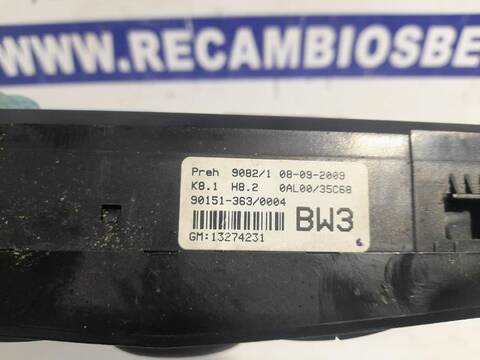 Foto 3ª: Mando Climatizador Opel Astra 1.7 16V CDTI 101CV [Z17DTH] (2006)