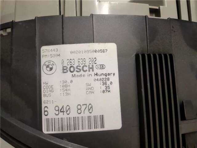 Foto 3ª: Cuadro de Instrumentos Bmw Serie 3 315 2.0 16V D (150 CV) [204D4D]