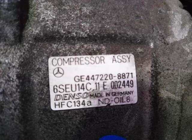 Compresor Aire Acondicionado Mercedes Clase A 140 1.7 170 CDI (168.009) [1.7 LTR. - 70 KW CDI DIESEL CAT]
