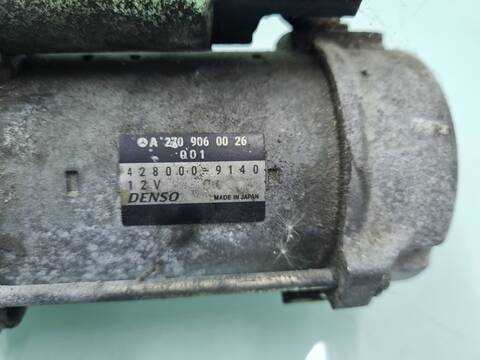 Foto 2ª: Motor de Arranque Mercedes Clase A 140 A 180 CDI BLUEEFFICIENCY 176.000) 109CV 80KW [651901] (2013)
