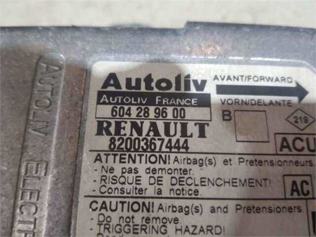 Foto 2ª: Centralita Airbag Renault Megane 1.5 AUTHENTIQUE [1.5 LTR. - 74 KW DCI DIESEL] II GRANDTOUR (2003-_) [K9K F7]