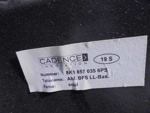 Foto 3ª: Guantera Audi A4 BASICO AVANT 143CV 105KW [CAG] (2008)