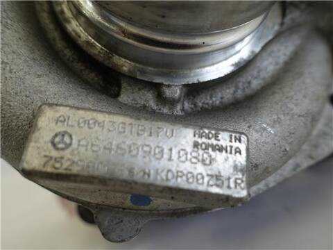 Foto 3ª: Turbocompresor Mercedes Clase C 160 2.2 C 220 CDI 204.008) BERLINA 170CV 125KW [OM 646.811] (2007)