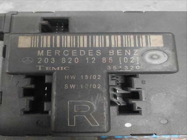Foto 2ª: Centralita Puerta Delantera Derecha Mercedes Clase C 220 2.1 CDI D-611962 (2001)