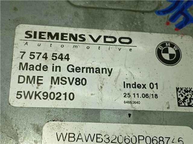 Centralita Motor ECU Bmw Serie 3 315 2.5 325I [2.5 LTR. - 160 KW 24V CAT]