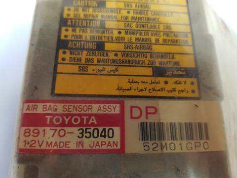 Foto 2ª: Kit Airbag Toyota Land Cruiser TD VX 3-PTAS.) KZJ90) (1996)