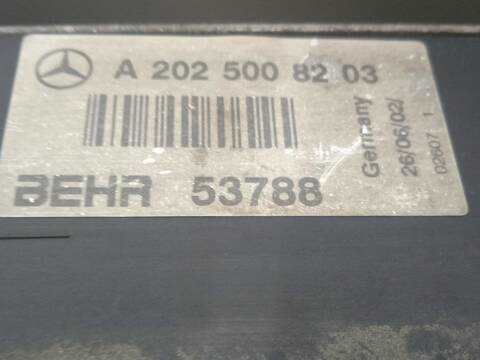 Foto 3ª: Radiador Motor Mercedes Clase CLK 230 2.3 G KOMPRESSOR 193CV 142KW DESCAPOTABLE A208) 208.448 [M 111.982] (2002)