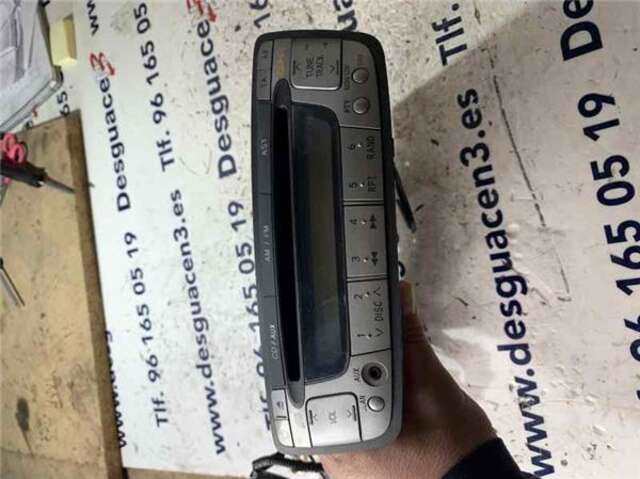 Foto 3ª: Sistema Audio Radio CD Toyota Aygo 1.0 BÁSICO [1.0 LTR. - 50 KW CAT] [1KR]