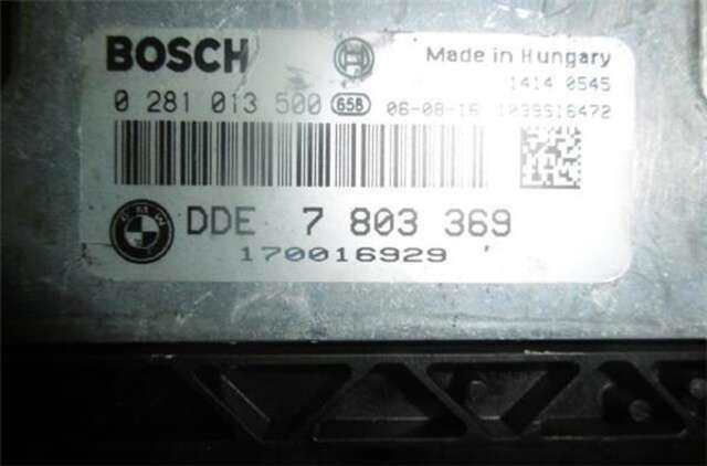 Foto 2ª: Centralita Motor ECU Bmw Serie 5 518 530 D [306D3]