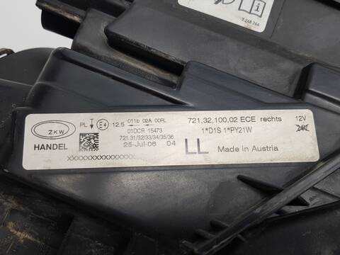 Foto 2ª: Faro Derecho Bmw Serie 3 315 320D (2011)