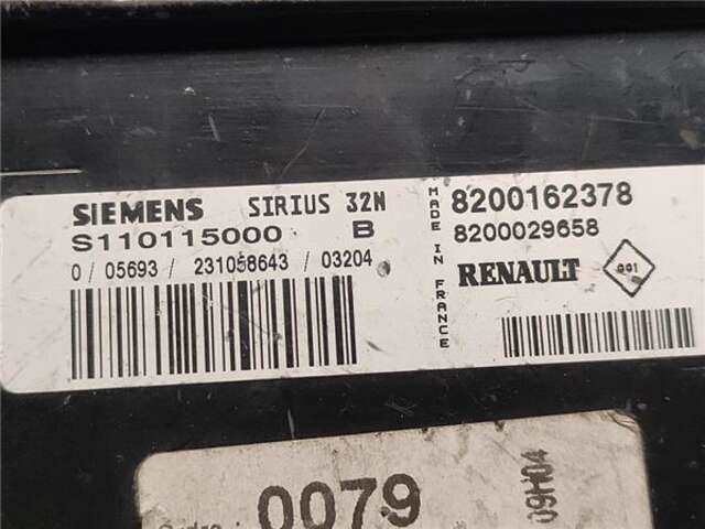 Foto 2ª: Centralita Motor ECU Renault Clio 1.2 16V (B/CB05) [D4F 722]