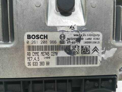 Foto 2ª: Centralita Motor ECU Peugeot 1007 NFU (2007)