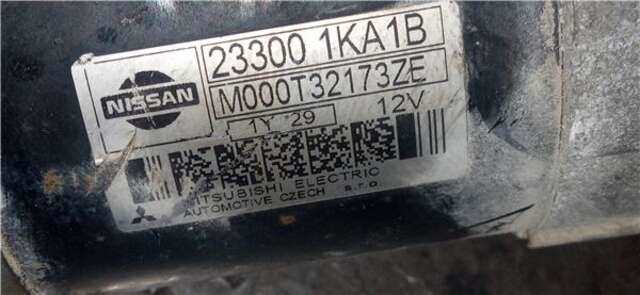 Foto 2ª: Motor de Arranque Nissan Juke 1.6 N-CONNECTA [1.6 LTR. - 86 KW 16V CAT]