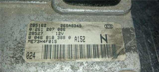 Centralita Motor ECU Fiat Stilo 1.2 16V (192_XA1B)