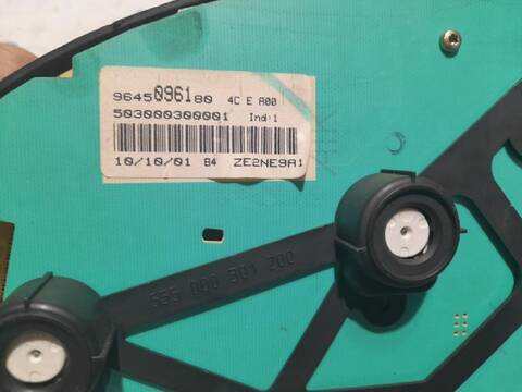 Foto 2ª: Cuadro de Instrumentos Peugeot 206 1.9 DIESEL 69CV [D/ WJZ] (1998)