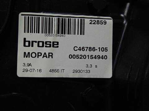 Foto 3ª: Elevalunas Eléctrico Delantero Derecho Jeep Renegade 55263842 (2017)