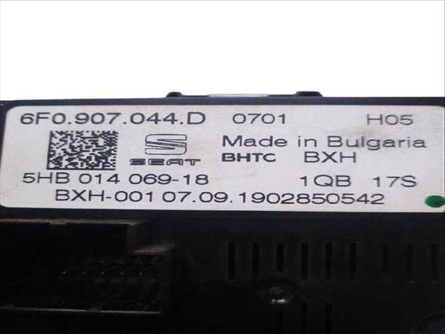 Foto 3ª: Mando Climatizador Seat Arona 1.6 TDI (2017)