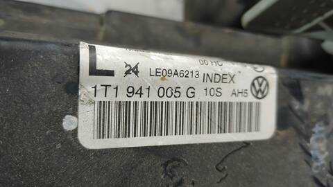 Foto 3ª: Faro Izquierdo Volkswagen Touran ADVANCE BLUEMOTION 105CV 77KW [CAY] (2011)