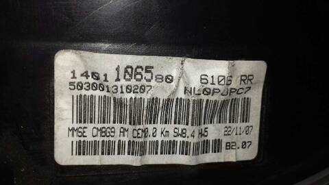 Foto 3ª: Cuadro de Instrumentos Citroen Jumpy HDI 90 27 L1H1 FURG. 90CV 66KW [9HU] (2007)