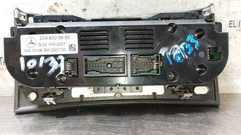 Foto 2ª: Mando Climatizador Mercedes Clase C 160 C 220 CDI 204.008) BERLINA 170CV 125KW [OM646811] (2008)