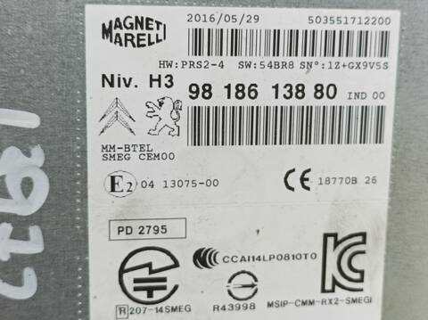 Foto 3ª: Sistema Audio Radio CD Citroen C4 FEEL EDITION 82CV 60KW [HM01] (2016)