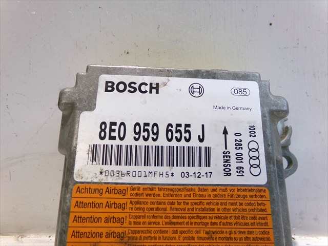 Foto 4ª: Centralita Airbag Audi A4 2.5 TDI RANCHERA,2000-2004 [BAU] (2004)