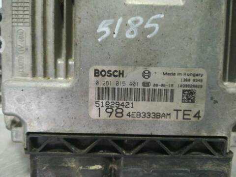 Foto 3ª: Centralita Motor ECU Fiat Bravo 1.6 16V MULTIJET EASY 77KW) 105CV [198A3000] (2008)