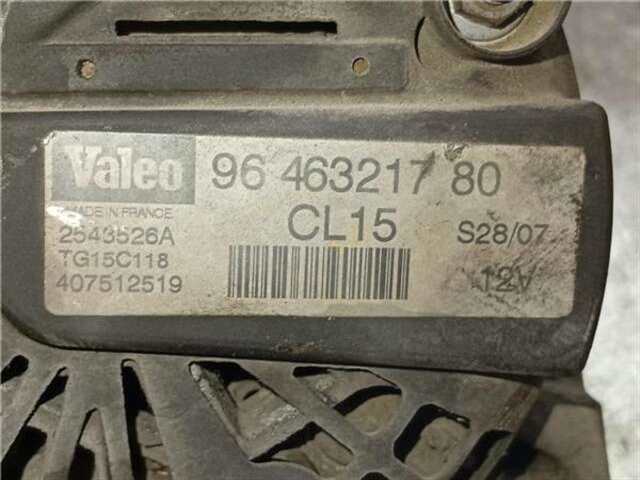 Alternador Peugeot 207 1.4 CONFORT [1.4 LTR. - 50 KW HDI FAP]