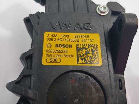 Foto 2ª: Pedal Acelerador Volkswagen Polo ADVANCE BLUEMOTION 90CV [CUSB] (2014)