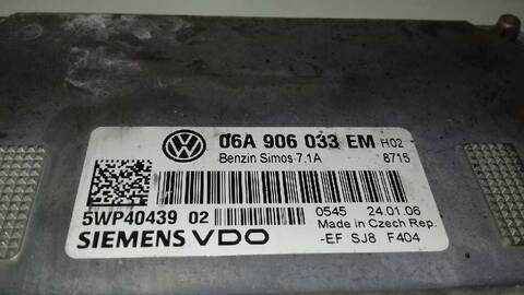 Foto 3ª: Centralita Motor ECU Volkswagen Golf BERLINA 140CV 103KW [BSE] (2006)