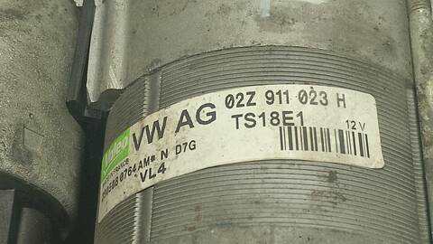 Foto 3ª: Motor de Arranque Volkswagen Touran HIGHLINE 105CV 77KW [BXE] (2008)