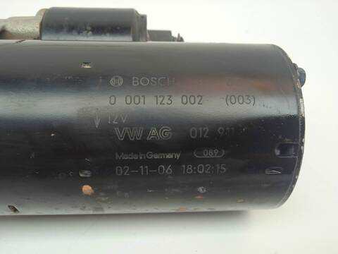 Foto 2ª: Motor de Arranque Volkswagen Touareg 3.2 V6 24V 220CV 162KW [AZZ] (2003)