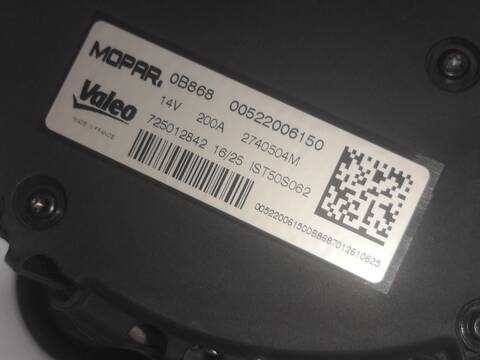 Alternador Jeep Compass 46347813