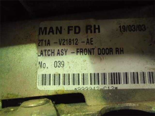 Foto 2ª: Cerradura Puerta Delantera Derecha Ford Tourneo 1.8 TURBO DI [HCPA]